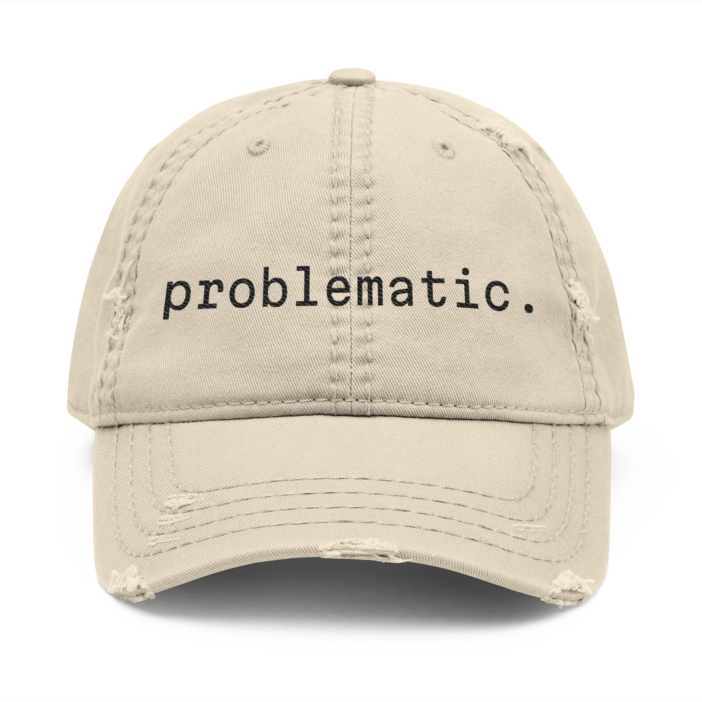 Distressed Dad Hat (Embroidery)