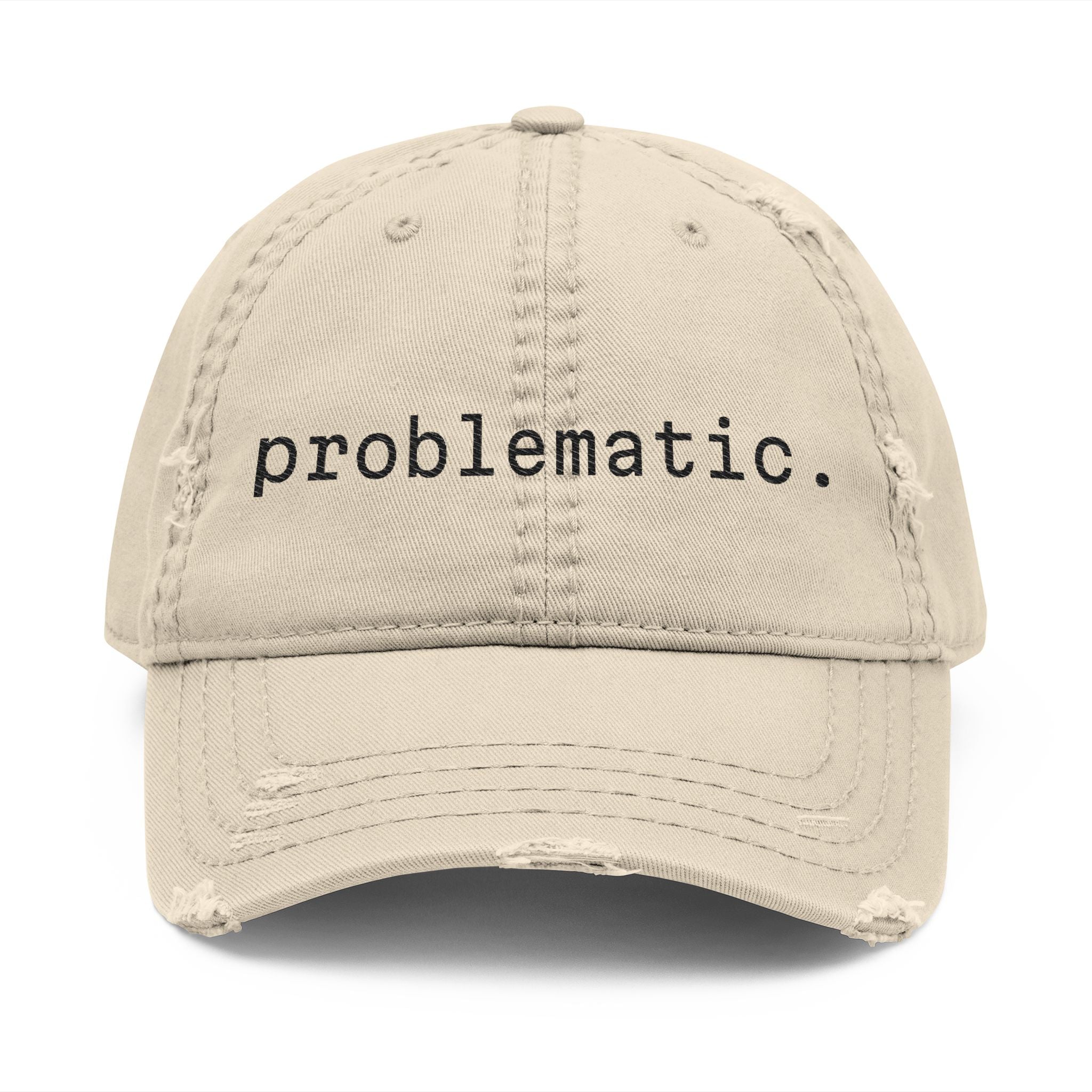 Distressed Dad Hat (Embroidery)