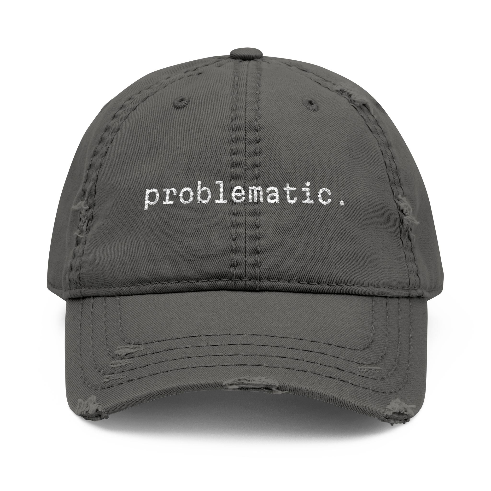 Distressed Dad Hat (Embroidery)