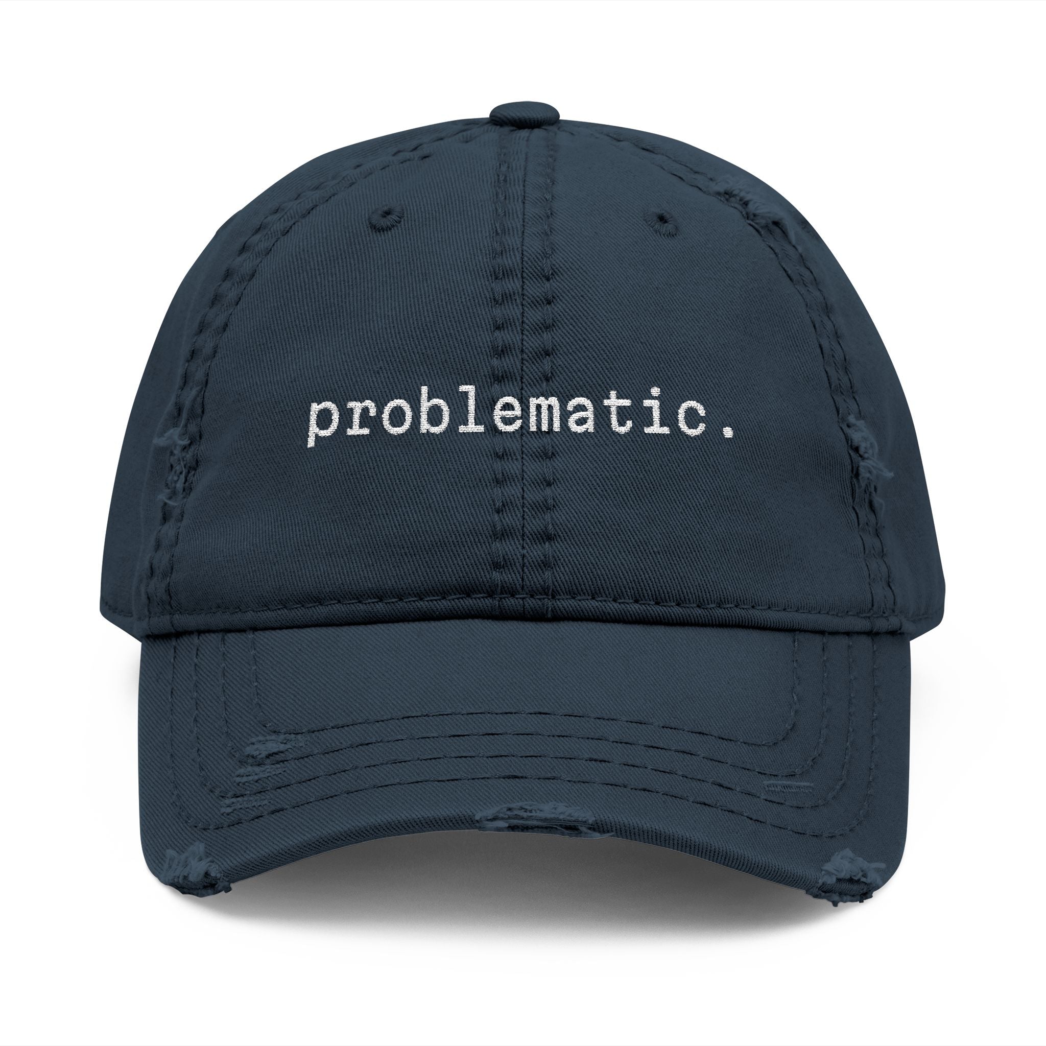 Distressed Dad Hat (Embroidery)