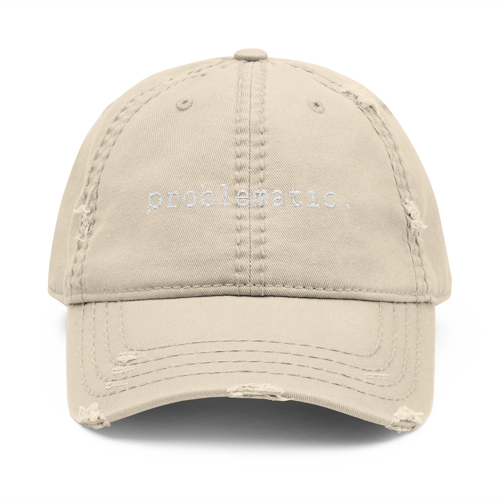 Distressed Dad Hat (Embroidery)